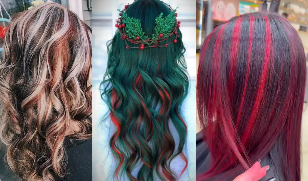 12 Trendy Christmas Hair Color Ideas For Holiday Party