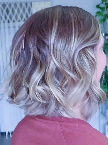 A-Line Lob with Balayage
