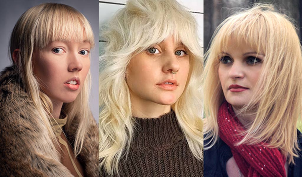 Blonde Wolf Cut Ideas