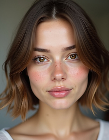 Blunt Bob with Fine Layers