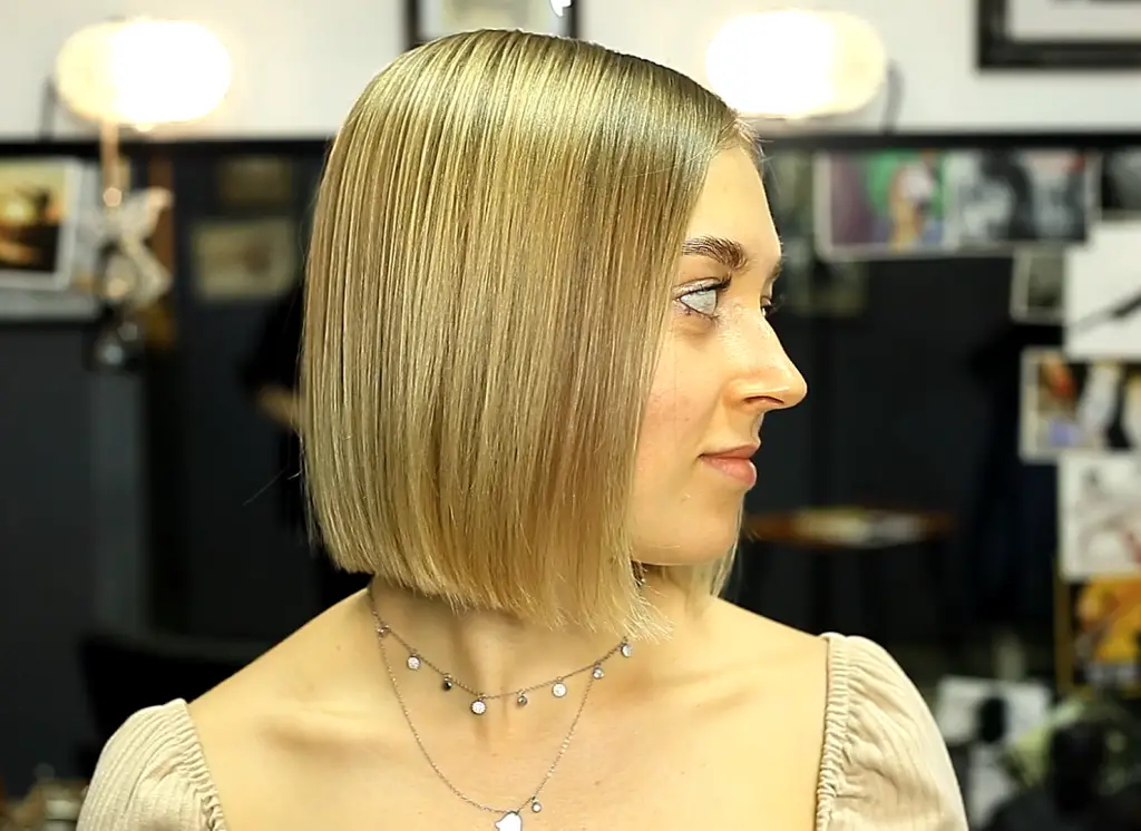 Blunt Bob with Fringe