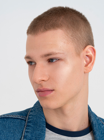 Blunt cut with micro bangs 