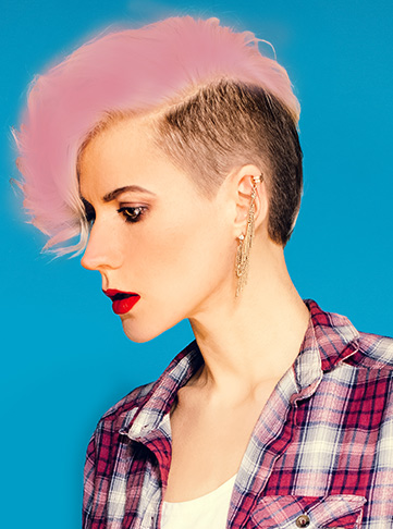  Bold Undercut With Side Part