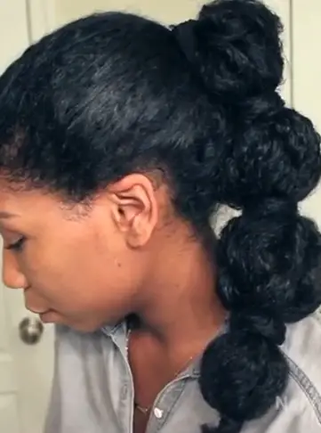 Bubble Ponytail