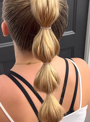 Bubble Ponytail
