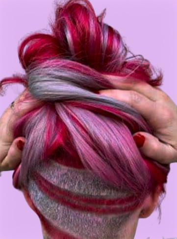  Candy Cane Inspired Hair