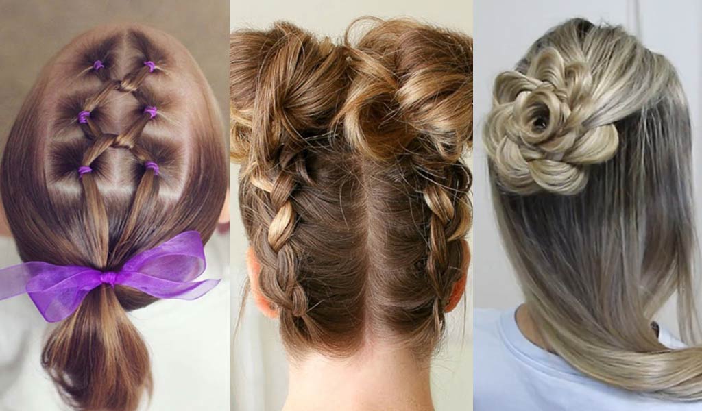 Christmas Hairstyles for Little Girls