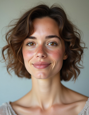 Curly Crop with Golden Highlights