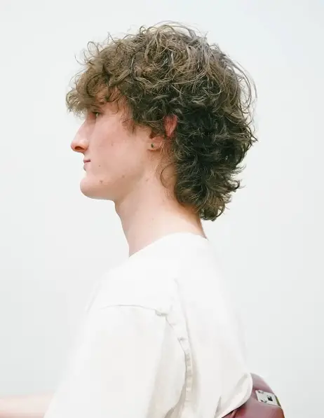Curly Mullet with Rocker Texture