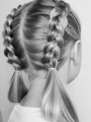 Dutch Braided Pigtails