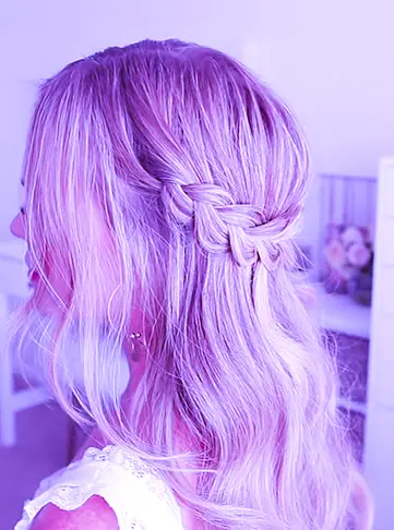 Easy Half-Up Style