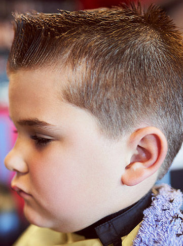 Faced Spiky Cut