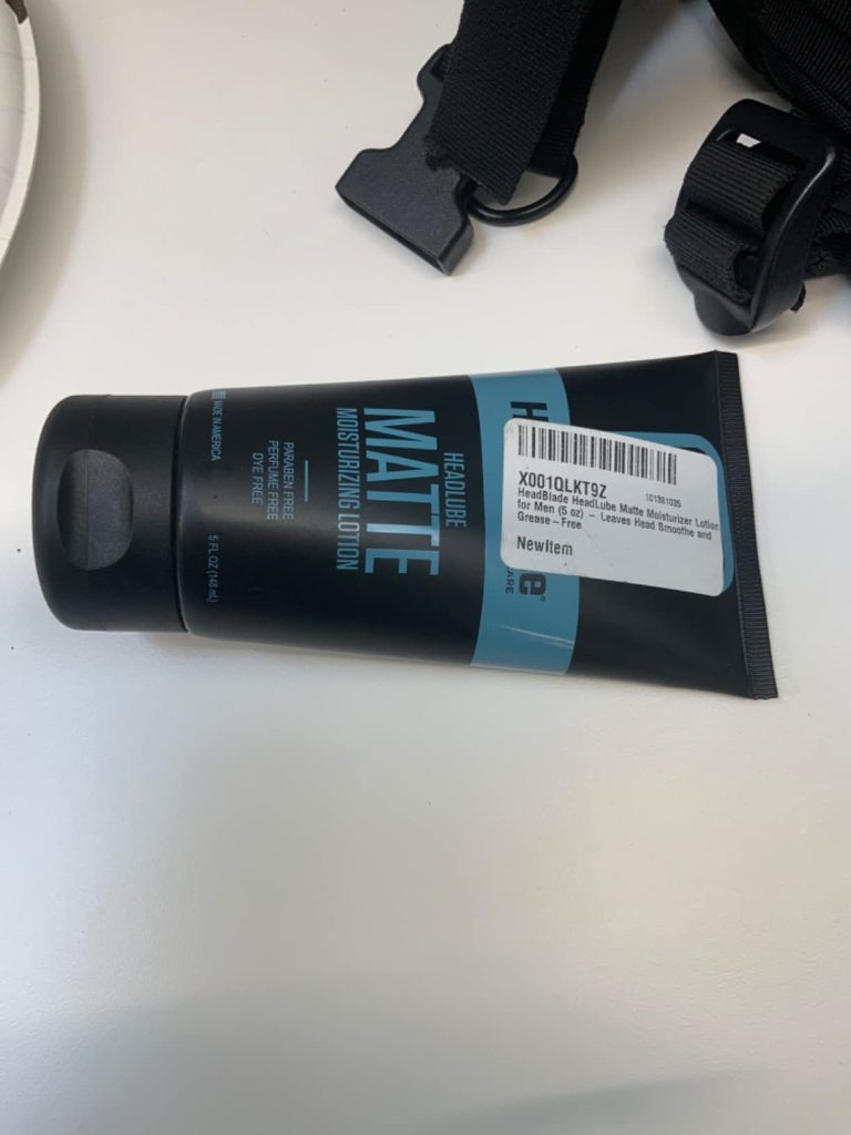 HeadBlade HeadLube Matte Moisturizer Lotion