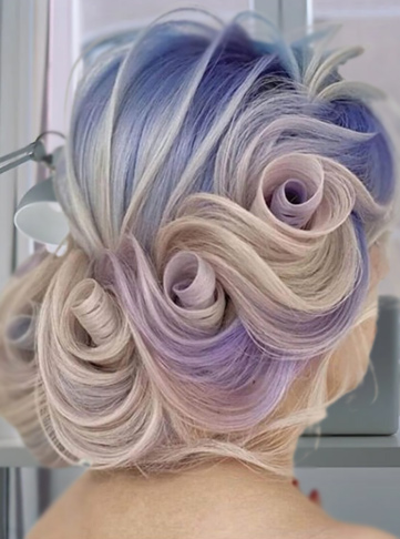 Icy Winter Hair