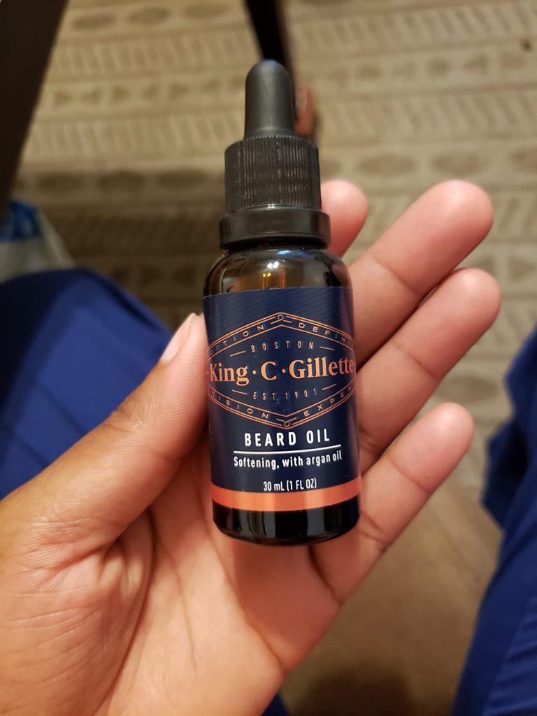 King C. Gillette Beard Oil for Men