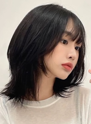 Korean Low Wolf Cut