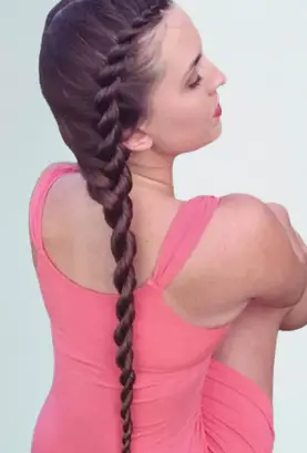 Long French Side Rope Braid