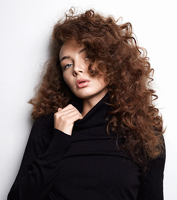 Long, Natural Curls With Subtle Layers