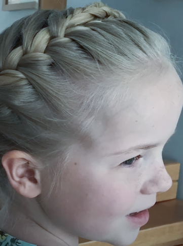 Multi-Strand French Braid with Bun