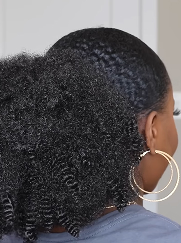 Natural Ponytail Style