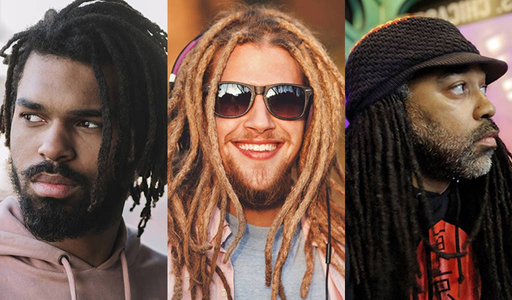 Nonchalant Dreadhead Styles