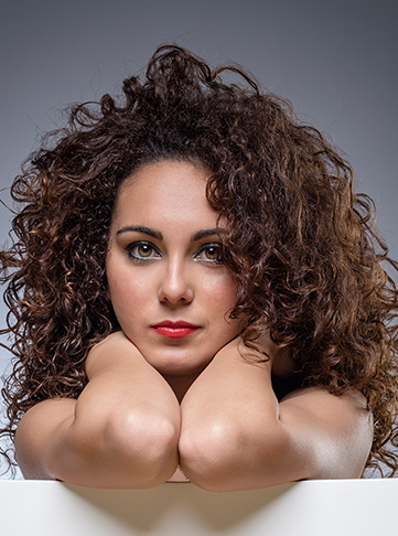 Pre-Raphaelite curls