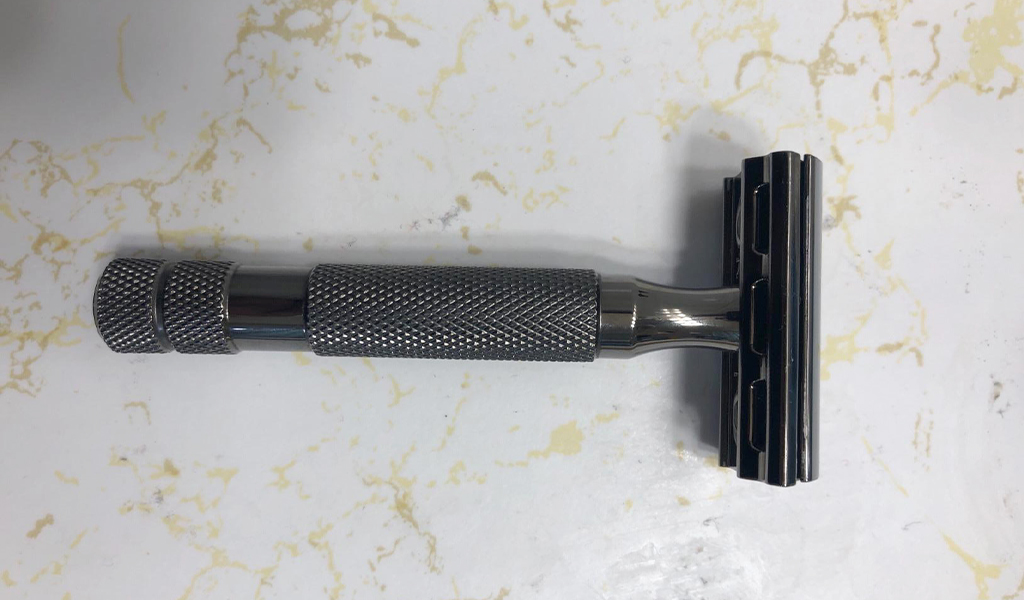 ROCKWELL RAZORS 6C Gunmetal Chrome Safety Razor