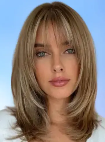 Rachel Cut with Bangs