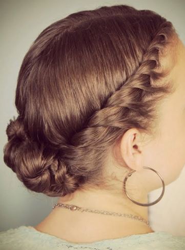 Rope Twisted Updo
