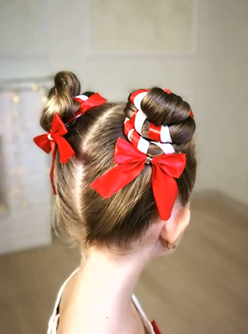 Santa buns