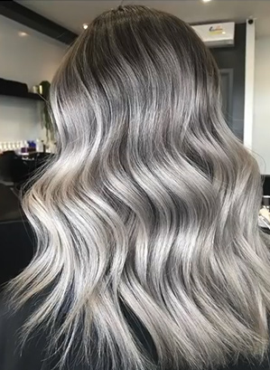 Silver Blonde Ombre