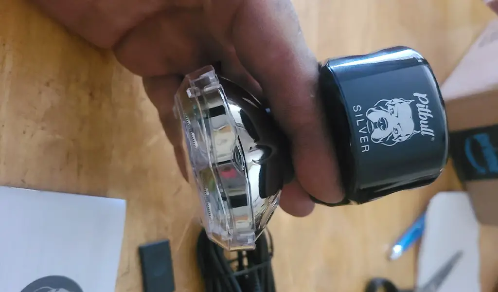 Skull Shaver Pitbull Silver PRO Electric Head Shaver