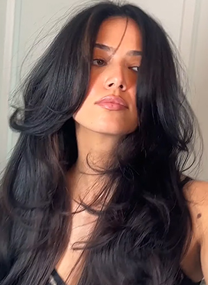 Sleek and Shiny Black Layers