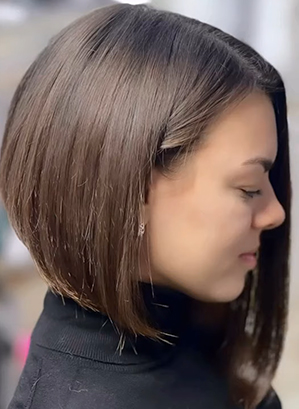 Sleek and Straight Classic Bob