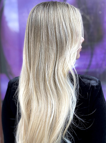 Soft Blonde Waves With Subtle Low Lights
