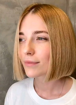Sophisticated Straight Bob With Subtle Layers