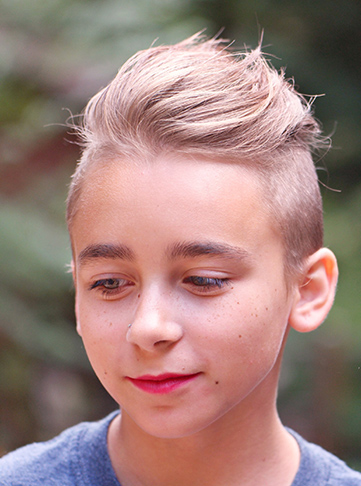 Spikey Faded Undercut