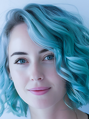 Teal with a Metallic Twist