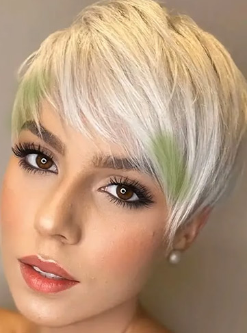 Textured Layered Bixie Cut for Women Over 50