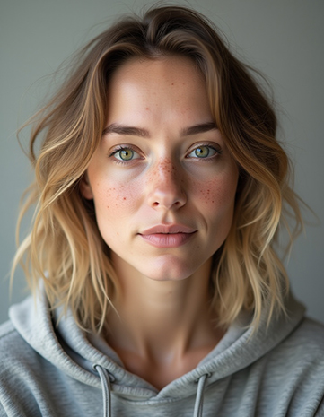 Tousled Lob with Balayage