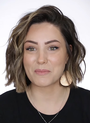 Voluminous Side-Swept Bob