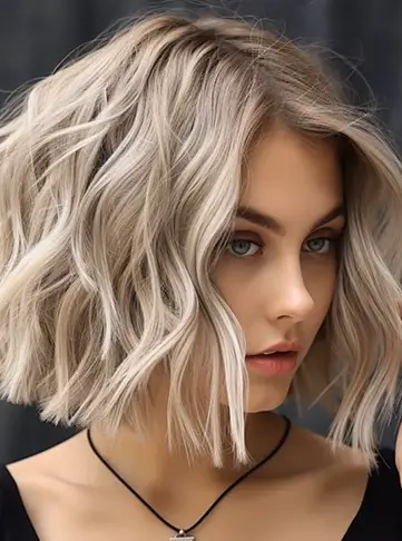 Wavy Bob with Layers