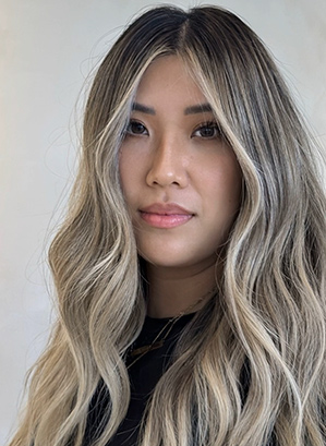 Wolf Cut on Ashy Brown Long Hair