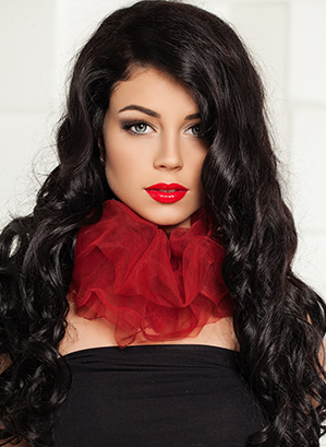 Wolf Cut on Long Wavy Black Hair