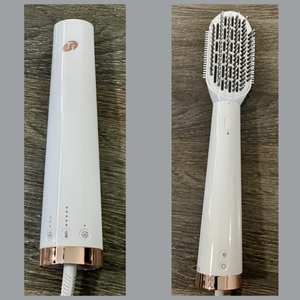 T3 AireBrush Duo Interchangeable Hot Air Blow Dry Brush