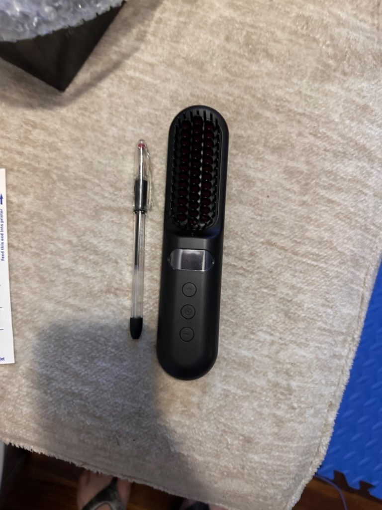 YFG Cordless Hair Straightener Brush