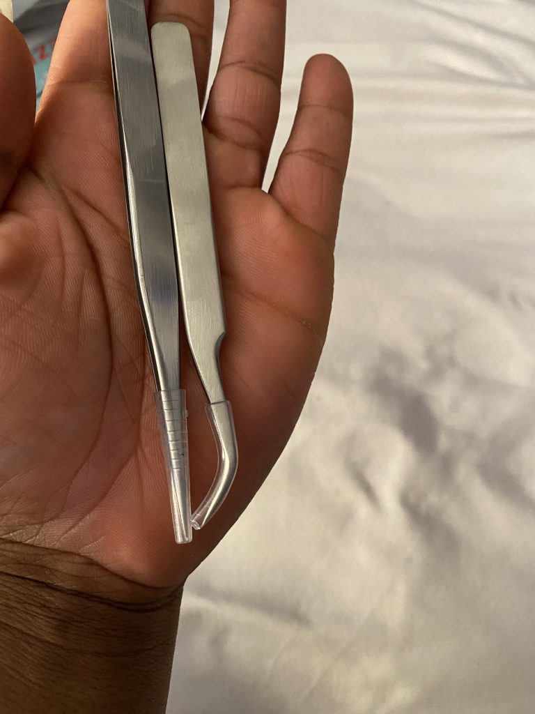 LANKIZ Eyelash Extension Tweezers Set