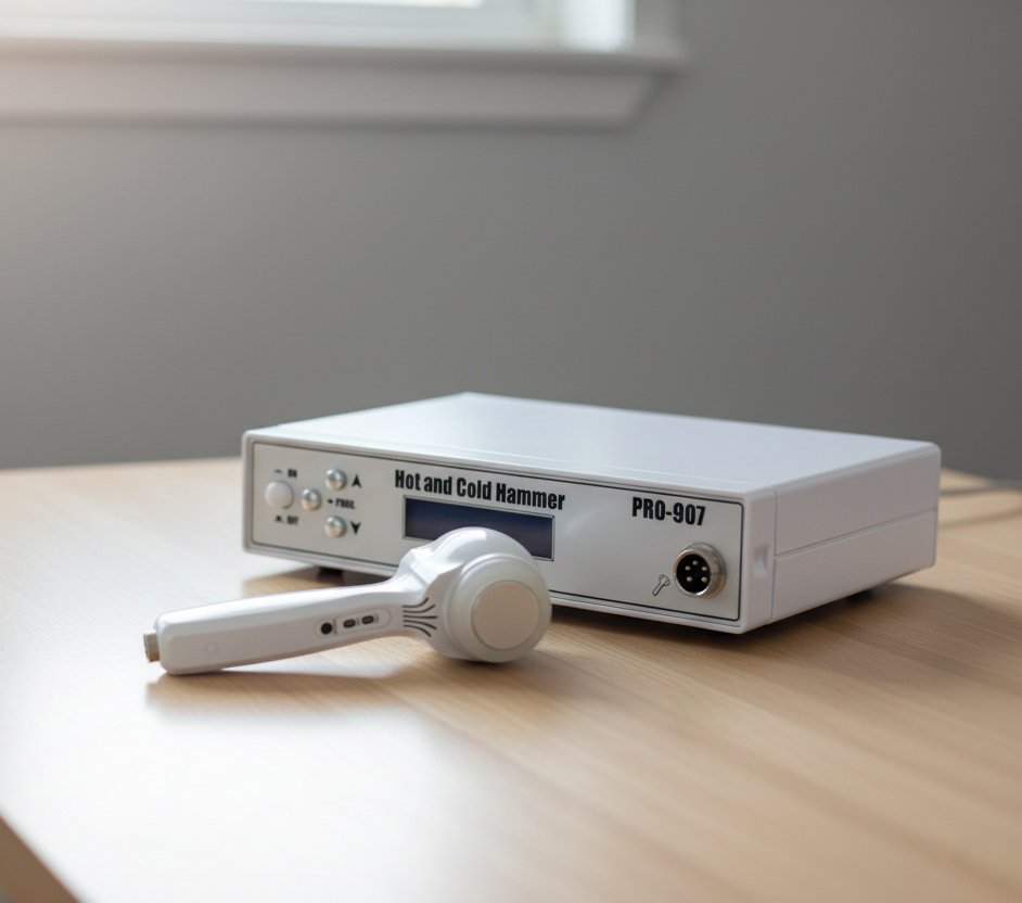 Hot and Cold Facial Hammer Skin Treatment Machine