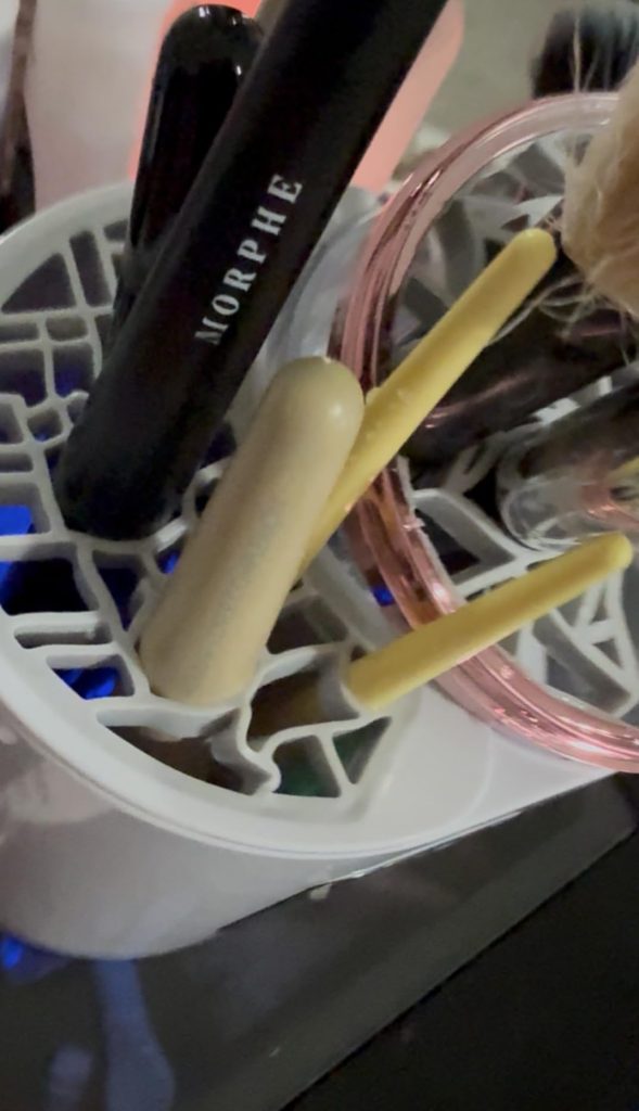 Electric Makeup Brush Cleaner 3-in-1 with Dryer