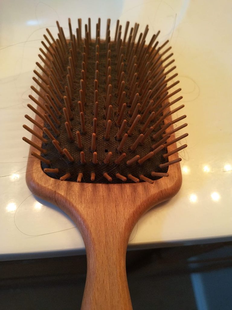 SHASH Wooden Paddle Brush for All Hair Types